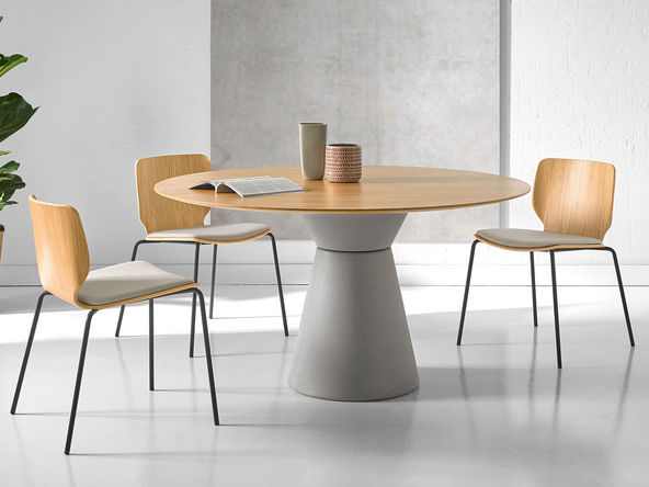 Lot de 2 chaises de collectivité Nim