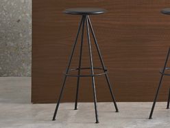 Tabouret haut Sun laqué