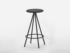 Tabouret haut Sun laqué
