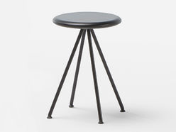 Tabouret bas Sun laqué