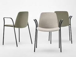 Lot de 2 chaises de réunion Unnia Tapiz
