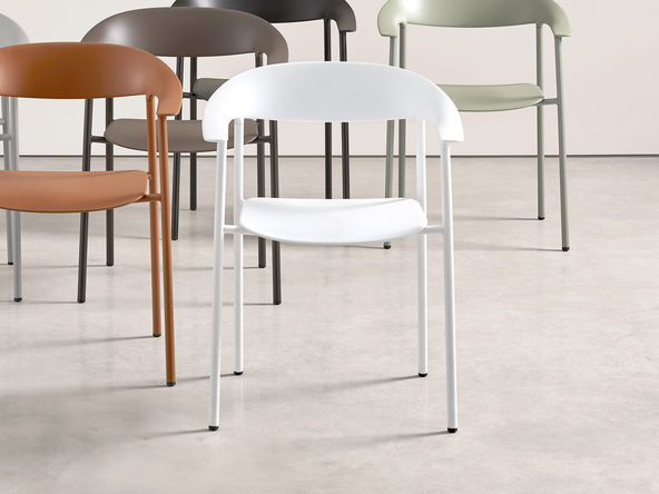 Lot de 3 chaises polyvalentes Arum