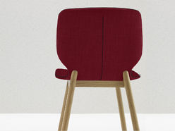 Lot de 2 chaises Nim Wood Tapiz