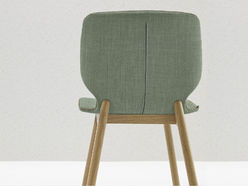 Lot de 2 chaises Nim Wood Tapiz