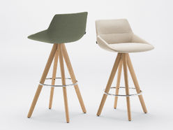 Chaise haute Dunas XS Wood pyramidal
