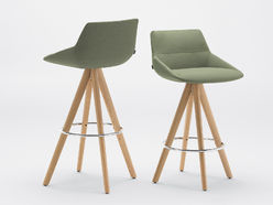 Chaise haute Dunas XS Wood pyramidal