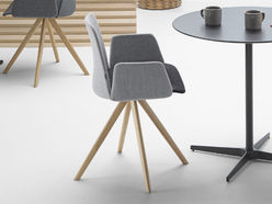 Siège de réunion Unnia Tapiz Wooden