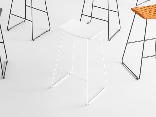 Lot de 6 tabourets hauts Tao Color