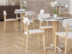 Lot de 4 chaises polyvalentes Porta Venezia