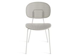 Lot de 6 chaises Outdoor Tondina Slim Bicolore