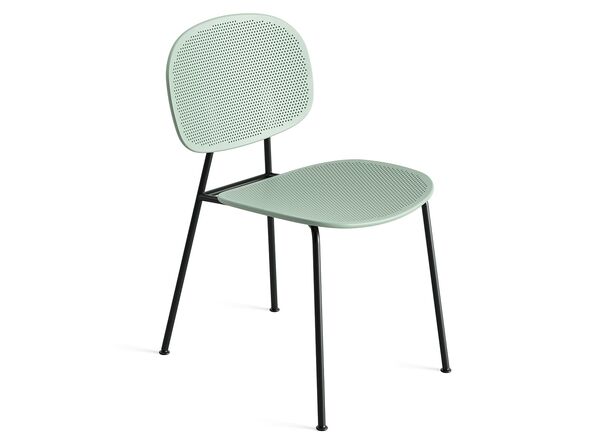 Lot de 6 chaises Outdoor Tondina Slim Bicolore