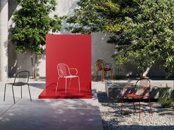 Lot de 4 chaises outdoor Diane