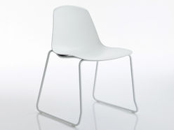 Lot de 4 chaises Epoca pied luge