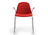 Lot de 4 chaises Epoca rembourrées