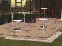 Lot de 2 chaises polyvalentes Ribelle