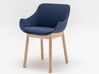 Chaise de réunion Baltic Wood tapissée