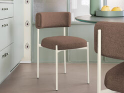 Lot de 2 chaises de réunion en tissu Amelie