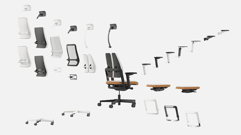 Siège ergonomique Xilium Duo-Back