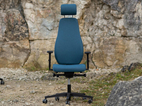 Bjarg siège de bureau grand dossier avec têtière