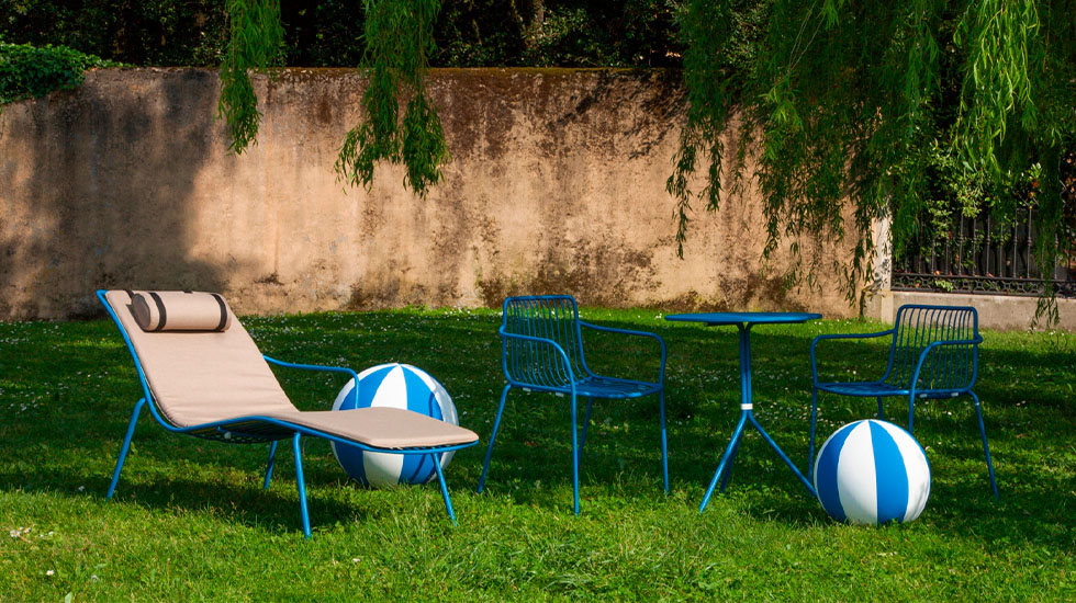 Chaise d'extérieur en métal Nolita 3655