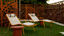 Chaise d'extérieur en métal Nolita 3655