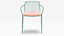 Chaise d'extérieur en métal Nolita 3655
