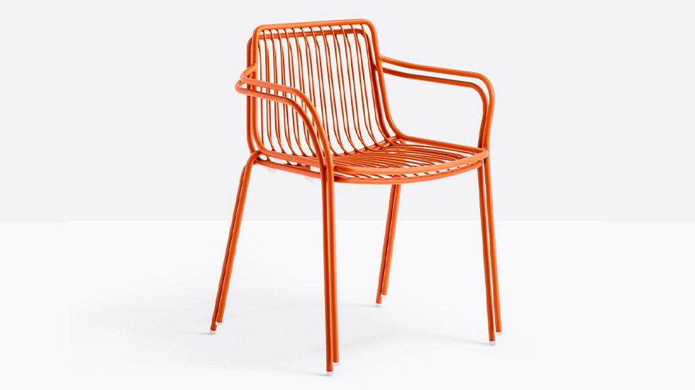 Chaise d'extérieur en métal Nolita 3655