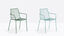 Chaise d'extérieur en métal Nolita 3655