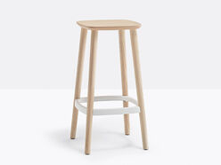 Lot de 2 tabourets Babila Wood 2702