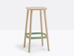 Lot de 2 tabourets Babila Wood 2702