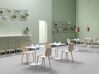 Lot de 2 chaises réunion Babila Wood 2700 