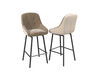 Lot de 2 chaises hautes pivotantes California 