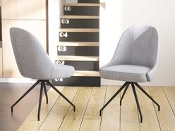 Lot de 2 chaises de réunion Moody