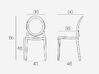 Lot de 2 Chaises Outdoor Léon 