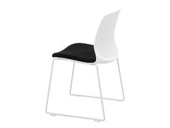 Lot de 2 chaises Karina pied luge