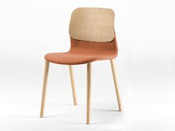Siège de réunion tapissé Klik Wood