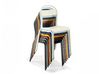 Lot de 4 chaises Outdoor Kanpoa