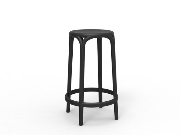 Lot de 4 tabourets hauts indoor/outdoor Brooklyn 