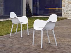 Lot de 4 chaises Outdoor Sabinas