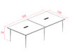 Table de travail Longo 