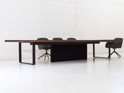 Table de réunion Bat Executive placage bois