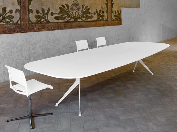 Table de réunion rectangulaire Usoa XL