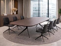 Table de réunion tonneau Usoa 