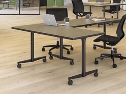 Table rabattable Tang'up sur roulettes
