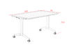 Table rabattable Amozzo