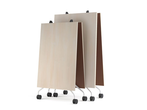 Table rabattable Kréa XL sur roulettes