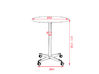 Table Mobile réglable en hauteur
