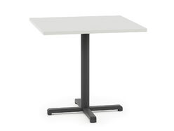 Lot de 2 tables polyvalentes carrées en stratifié