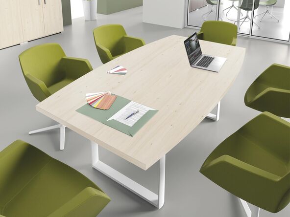 Table de réunion tonneau Avène