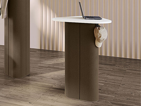 Table haute acoustique Manhattan